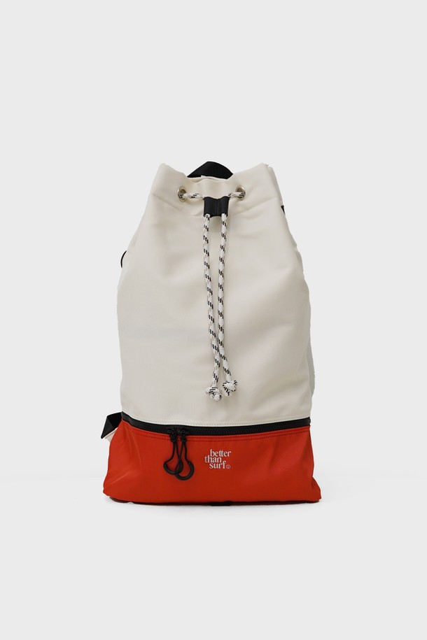 BETTER THAN SURF - 백팩 - CLASSIC DUFFLE BACKPACK - BEIGE