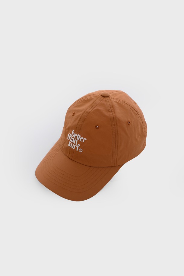 BETTER THAN SURF - 모자 - Smile Logo Beach Cap - Brown