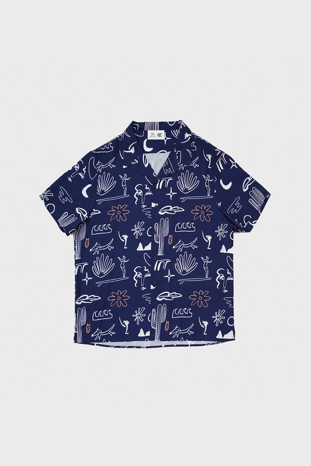 BETTER THAN SURF - 셔츠 - M&M DAYDREAM SHIRTS - NAVY