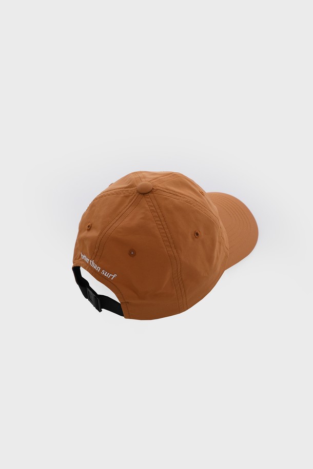 BETTER THAN SURF - 모자 - Smile Logo Beach Cap - Brown