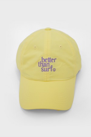 LOGO BEACH BALL CAP - LEMON