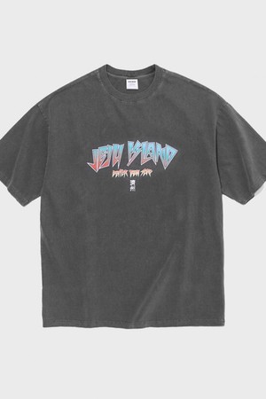 JEJU ISLAND PIGMENT TEE - GREY