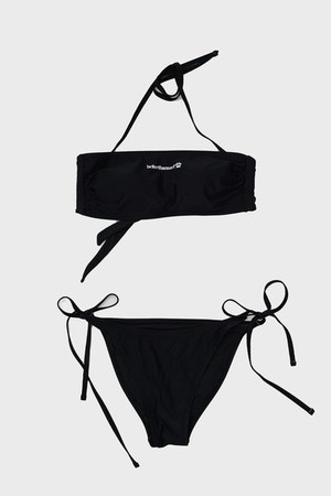 ORG SOLID BIKINI - BLACK