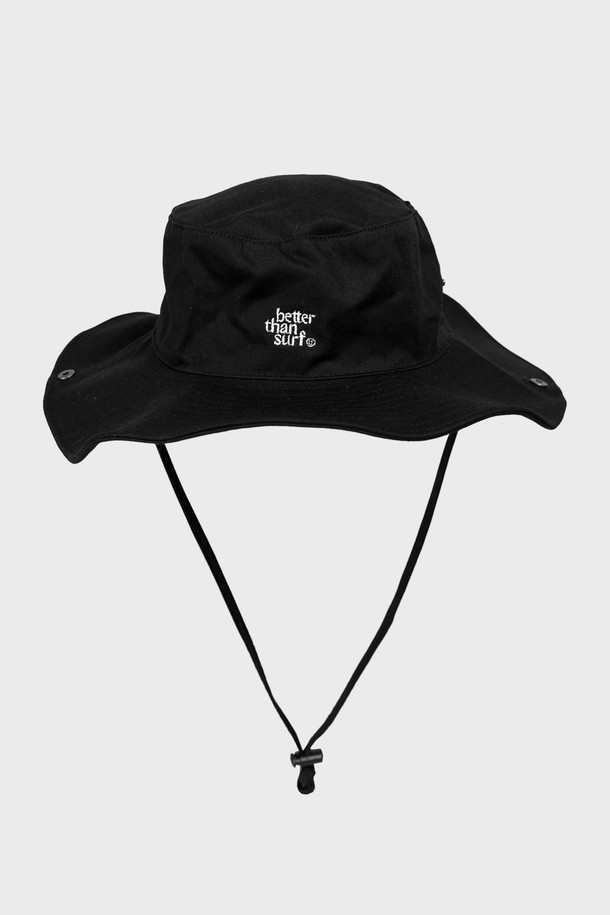 BETTER THAN SURF - 모자 - SURF HAT - BLACK