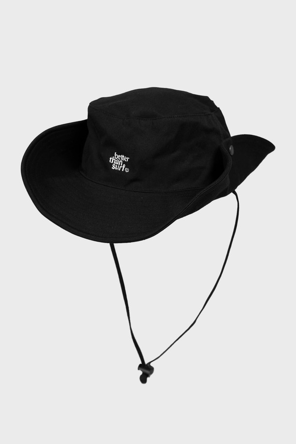 BETTER THAN SURF - 모자 - SURF HAT - BLACK