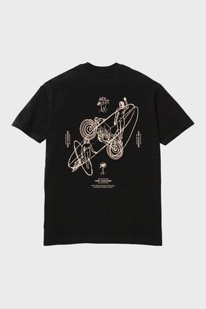 SURF PLEASURE TEE - BLACK