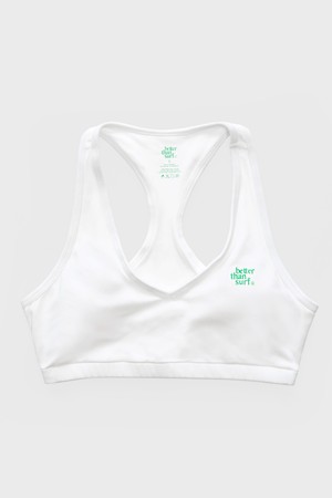 ACTIVE BRA TOP - WHITE