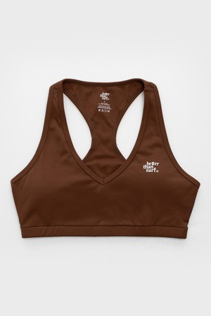ACTIVE BRA TOP - MOCHA