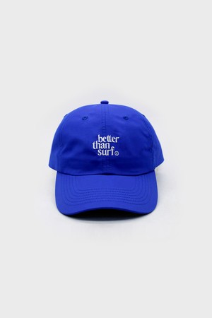 SMILE LOGO BEACH CAP blue