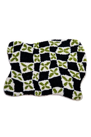 CLOVER CHECKERBOARD TUFTING RUG