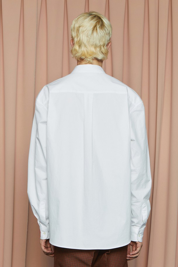 UNALLOYED - 셔츠 - SHEET MUSIC SHIRT / WHITE