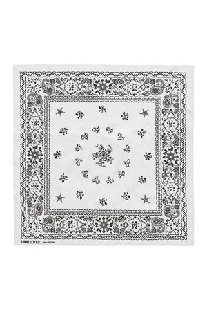 NOTE PAISLEY BANDANA / WHITE