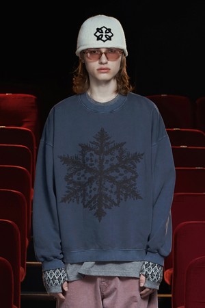 PIGMENT SNOW SWEATSHIRT / CHARCOAL