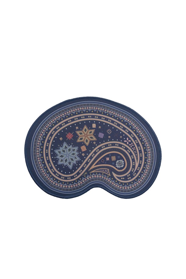 UNALLOYED - 스마트기기/ ACC - ARGYLE PAISLEY MOUSE PAD / NAVY