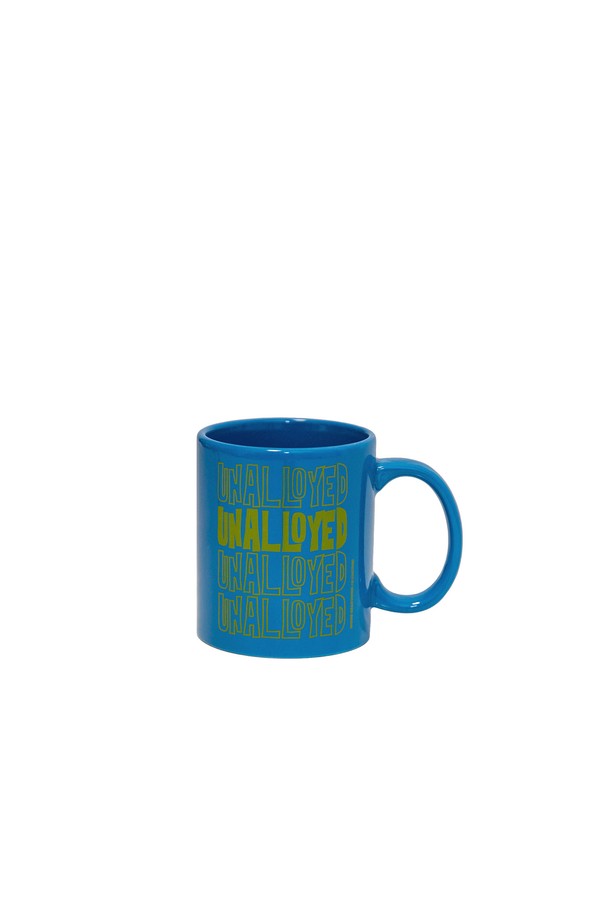 UNALLOYED - 테이블웨어 - UNALLOYED LOGO MUG / BLUE