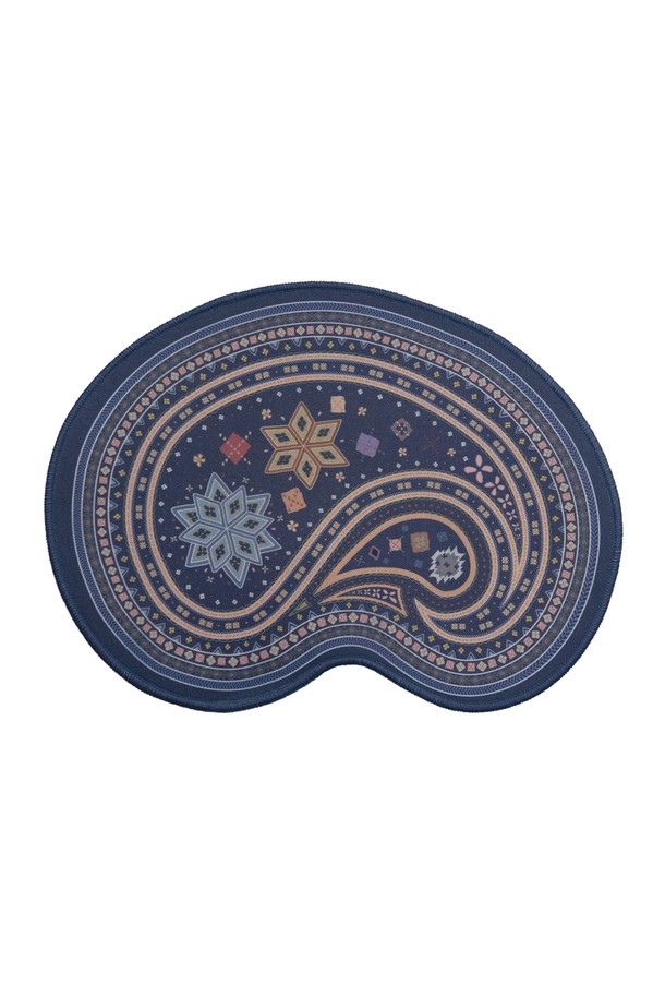 UNALLOYED - 스마트기기/ ACC - ARGYLE PAISLEY MOUSE PAD / NAVY