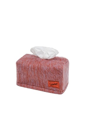 SHAGGY TISSUE COVER / PINK