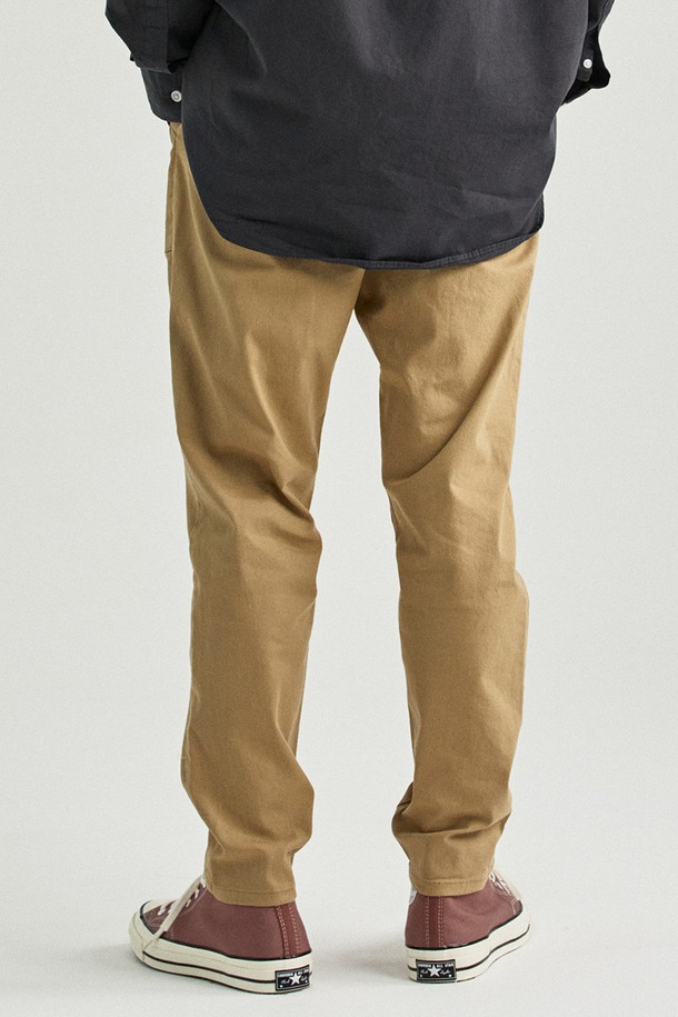 CARGOBROS - 캐주얼팬츠 - CARGOBROS - RELAX FIT COTTON FATIGUE PANTS (BEIGE)