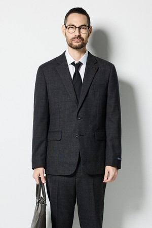 울 혼방 WARM 수트 자켓_그레이 (클래식핏)