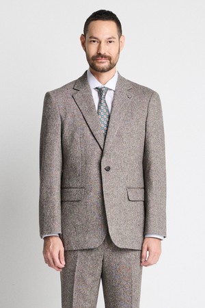 [BLACK LABEL] 클래식핏 MARLANE 홈스펀 수트자켓 (베이지)