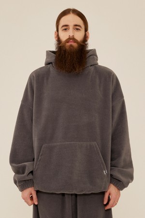 CB FLEECE OVER HOOD (GRAY)