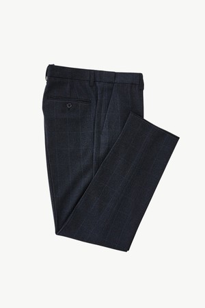 [AWS] 테이퍼드핏 TRABEST 윈도우페인 팬츠 (네이비)