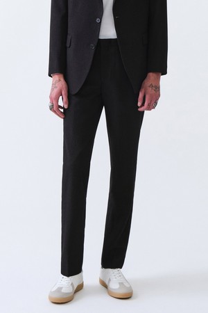 투톤 컴포트 포멀 팬츠_브라운 (컴포트핏)