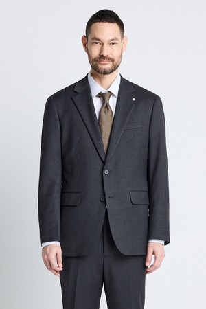 클래식핏 트윌 수트자켓 (그레이)