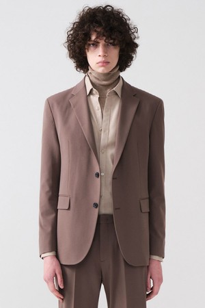 캐시미어터치 셋업자켓 (릴렉스핏) (베이지)