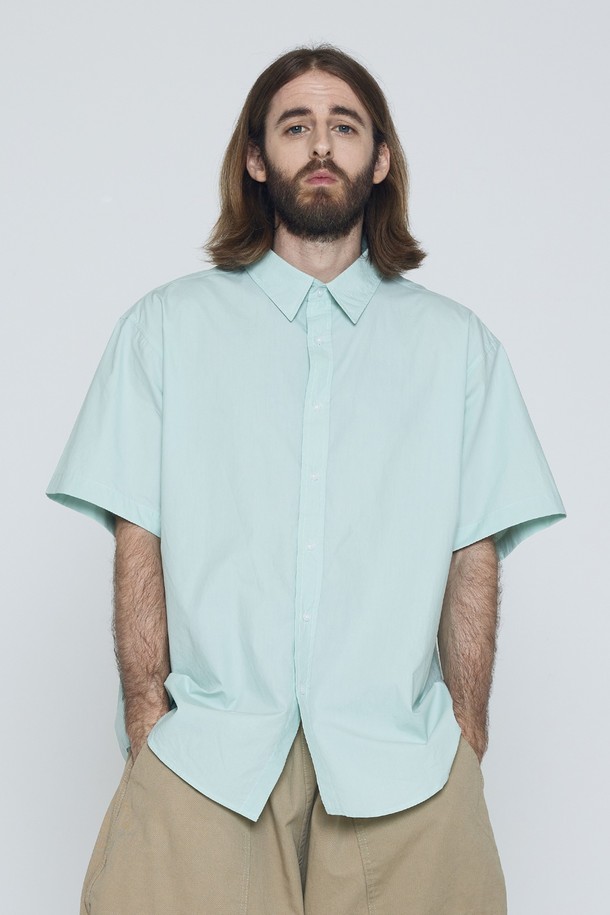 CARGOBROS - 반팔셔츠 - CB CITYBOY COOL SHORT SLEEVE SHIRT (MINT)