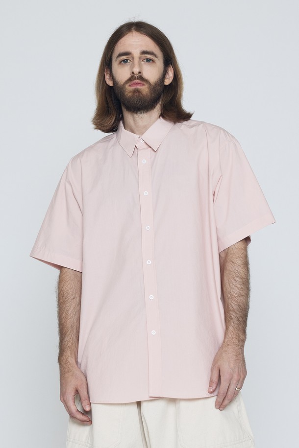 CARGOBROS - 반팔셔츠 - CB CITYBOY COOL SHORT SLEEVE SHIRT (PINK)