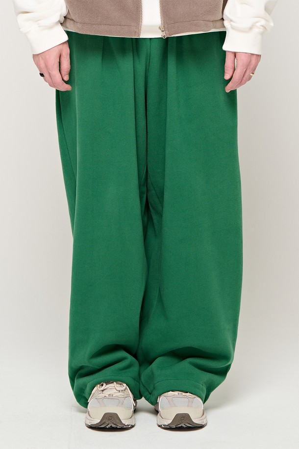 CARGOBROS - 캐주얼팬츠 - CB ESSENTIAL WIDE PANTS (GREEN)