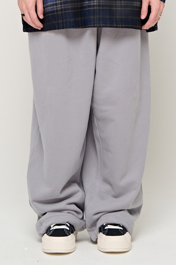 CARGOBROS - 캐주얼팬츠 - CB ESSENTIAL WIDE PANTS (GRAY)