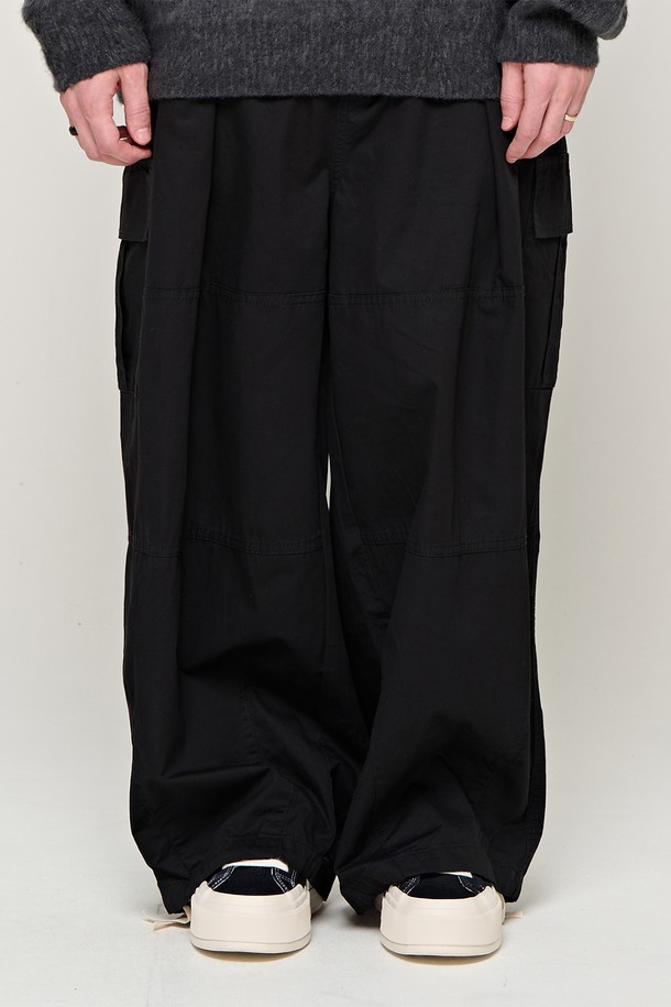 CARGOBROS - 캐주얼팬츠 - CB WASHED CARGO PANTS (BLACK)