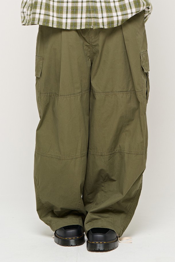 CARGOBROS - 캐주얼팬츠 - CB WASHED CARGO PANTS (KHAKI)