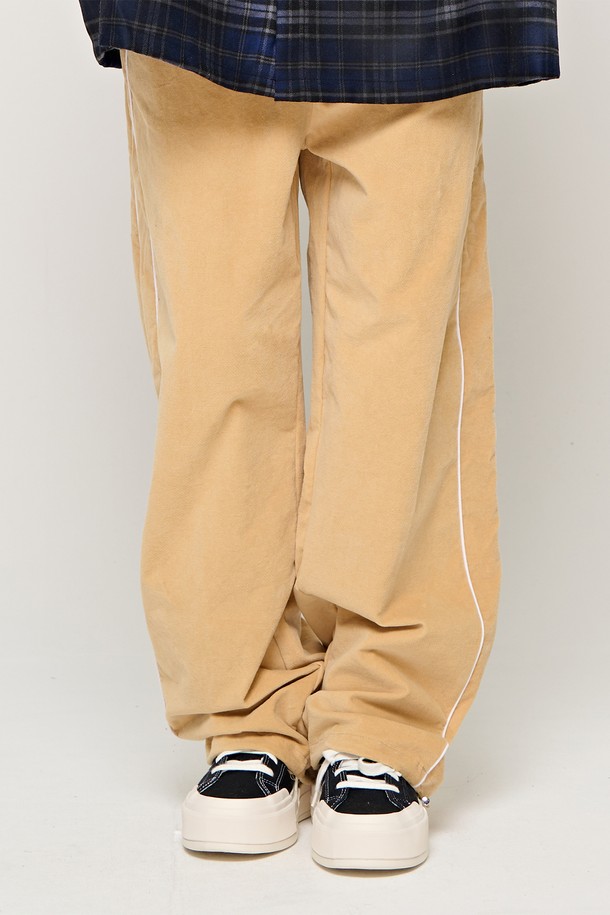 CARGOBROS - 캐주얼팬츠 - CB LINE TRACK PANTS (CAMEL)