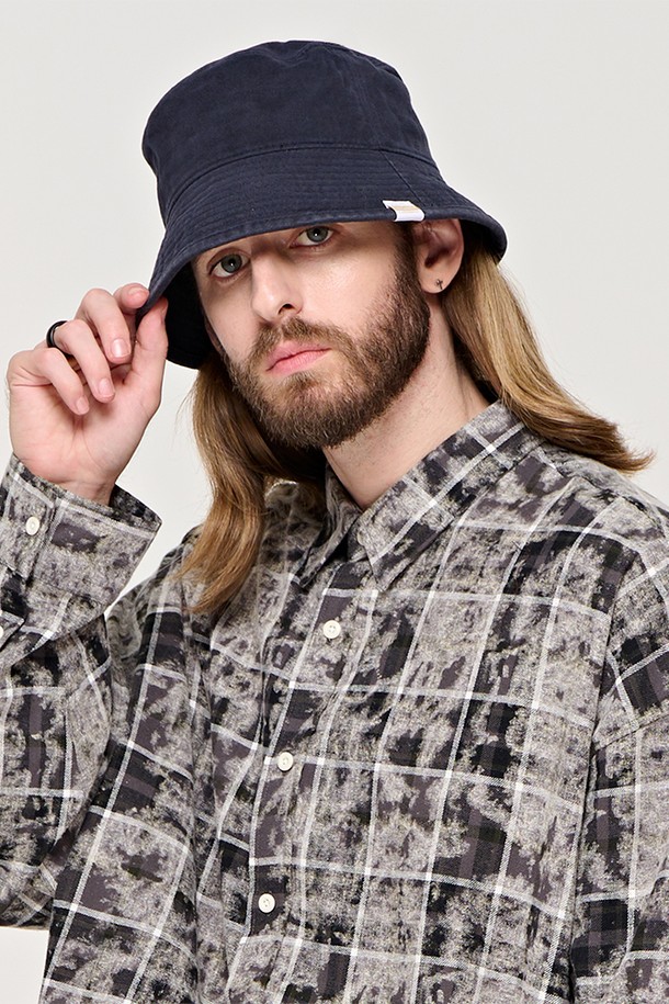 CARGOBROS - 모자 - CB WASHED DEEP BUCKET HAT (NAVY)