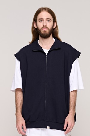 CB HEAVY SWEAT VEST (NAVY)