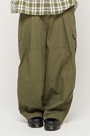 CB WASHED CARGO PANTS (KHAKI)