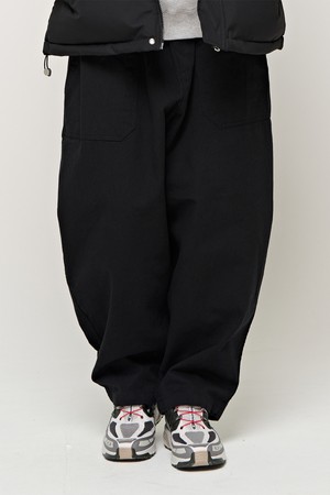 CB COTTON FATIGUE BANDING PANTS (BLACK)