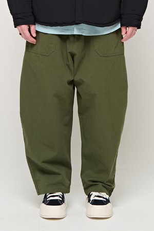 CB COTTON FATIGUE BANDING PANTS (KHAKI)