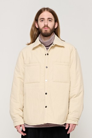 CB OVER SHIRT PARKA (IVORY)