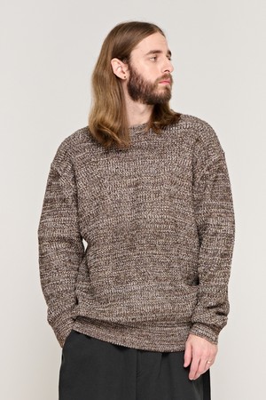 CB TRIPLE OVER KNIT (BROWN)