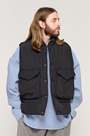 CB POCKET PADDING VEST (BLACK)