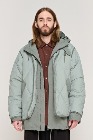 CB QUILTING DUCK DOWN PARKA (MINT)