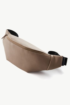 가죽 호보백 가방 (베이지)