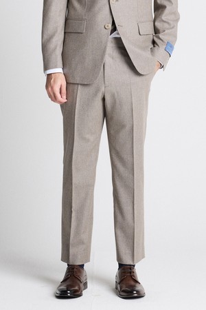 [BLACK LABEL] W100 플란넬 수트팬츠 베이지 (클래식)