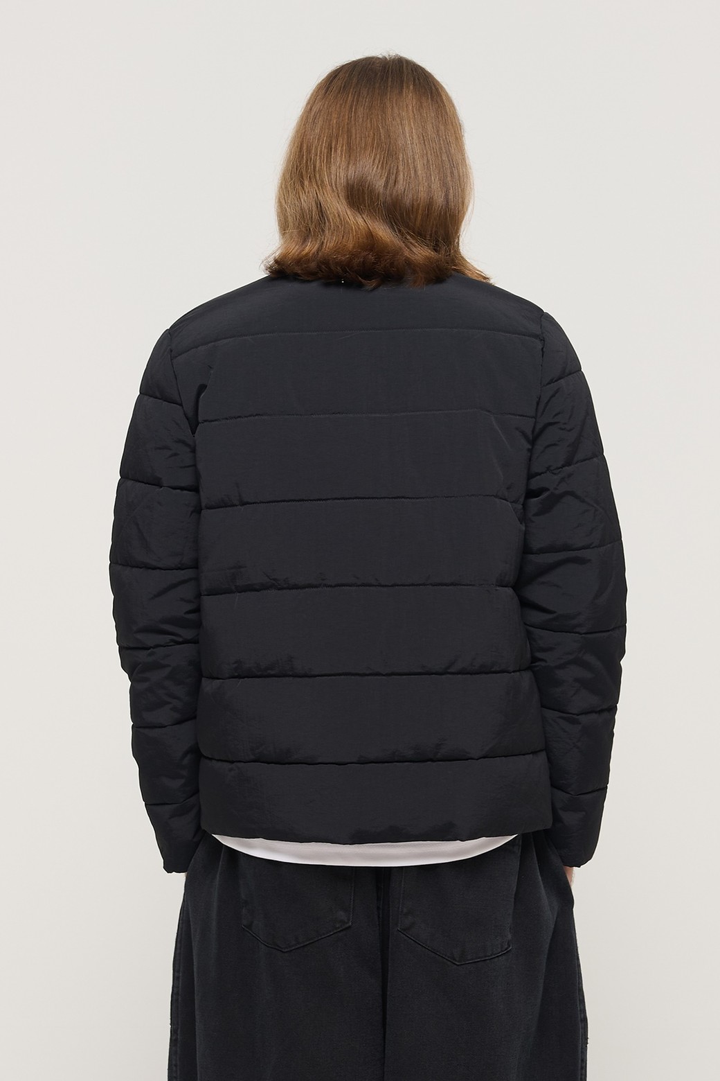 CARGOBROS - 블루종/점퍼 - COMFORT NECK LIGHT DAILY RANGER PADDING JACKET (BLACK)