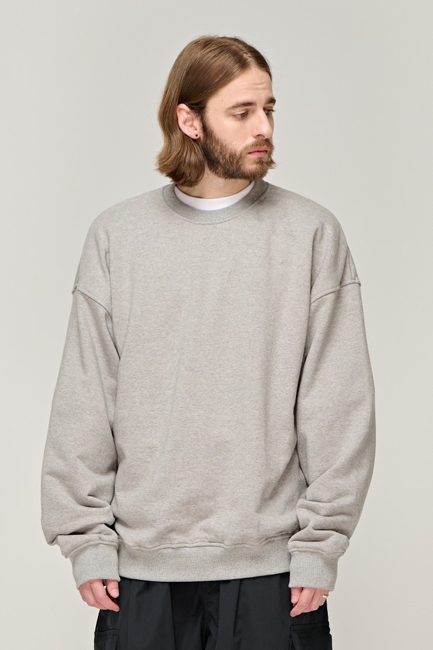 CARGOBROS - 스웨트셔츠 - CB ESSENTIAL SWEATSHIRT (GRAY)