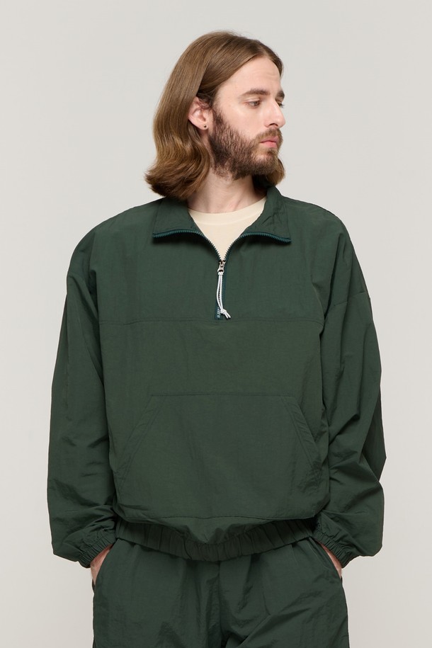 CARGOBROS - 블루종/점퍼 - CB TASLAN HYBRID ANORAK (GREEN)